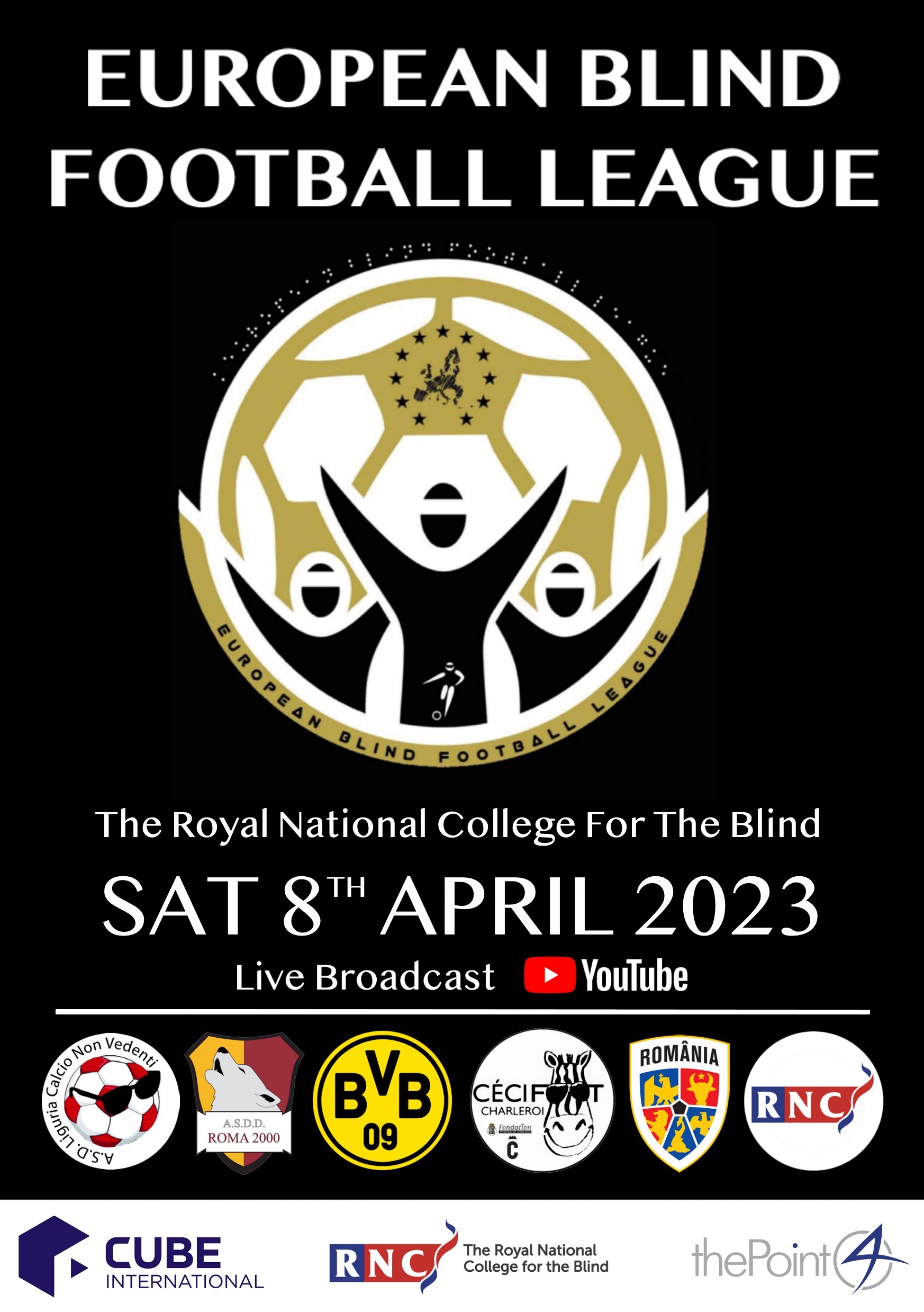 European Blind Football on its way to Hereford